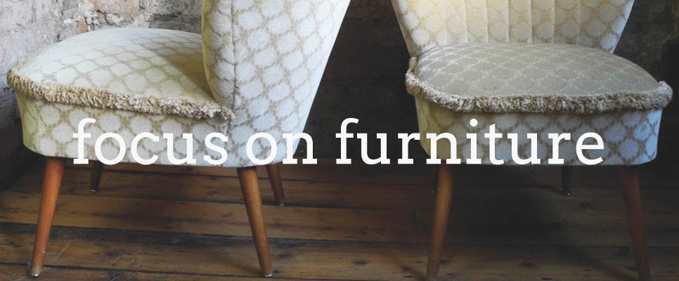 Focus on vintage furniture